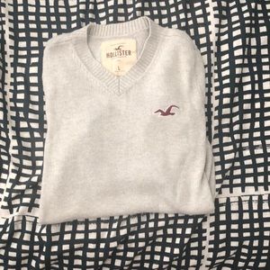 Cream hollister sweater